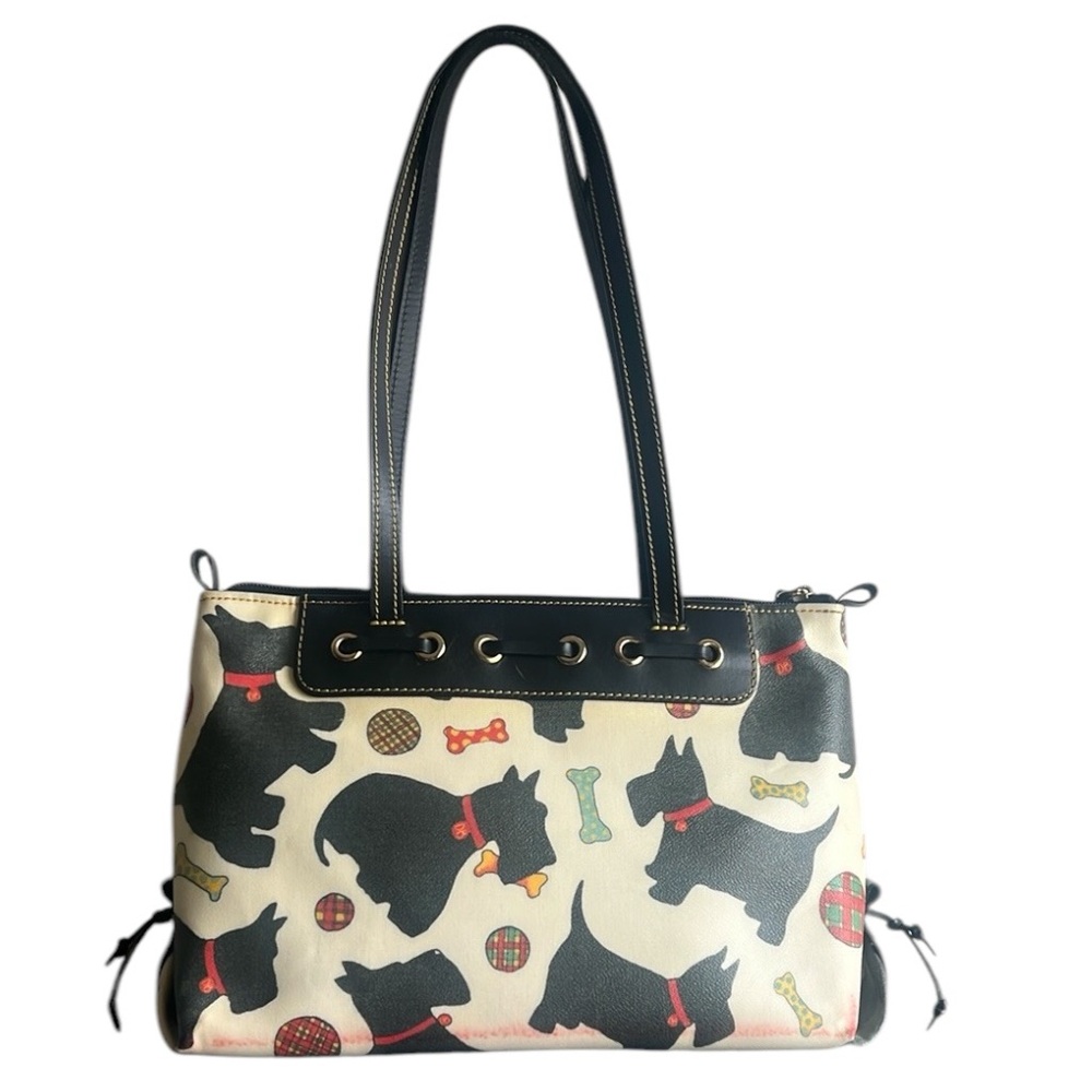 Dooney & Bourke Vintage Scottie Satchel - Picture 5 of 17